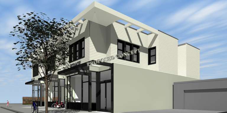 Exterior rendering